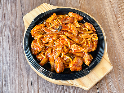 닭갈비볶음우동